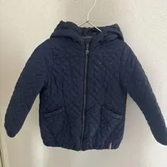 トミーヒルフィガー キルティングアウター ネイビー 90cm