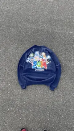 00s Disneyland 2014年 スウェットネイビー