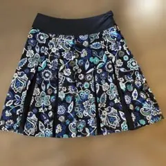 COMME CA ISM フレアスカート Lサイズ 花柄