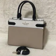 極美品 ケイトスペードニューヨーク ショルダーバッグ 2way カラーブロック