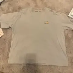 Converse スニーカー刺繍 Tシャツ グレー