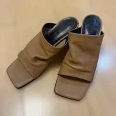 GW値下げ【Fabio Rusconi】モカベージュ サンダル