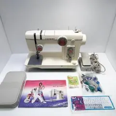 JANOMEミシン　ジャノメ トピア A 802型 50年前のミシン【ジャノメトピアエース802型】が凄い！模様カムを
