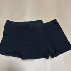 GU ブラック アンダーパンツ　120 2枚組