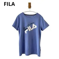 0845 FILAフィラ半袖Tシャツロゴプリントスポーツウェアくすみカラー