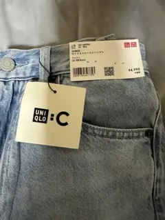 UNIQLO : C ワイドストレートジーンズ＋ 23 サイズ
