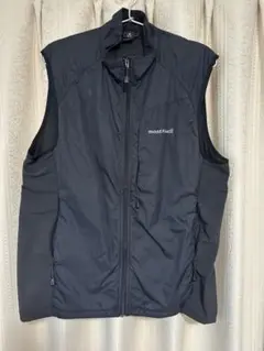 mont-bell モンベル　ネイビー　マウンテン　ベスト　ライトシェルベルト