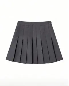 グレー プリーツスカート Mサイズ