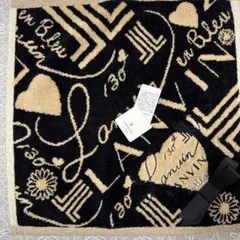 LANVIN en Bleu タオルハンカチ【新品未使用】