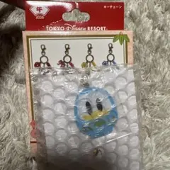 ディズニーリゾート　お正月2026 ドナルド　シークレット キーチェーン