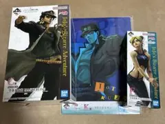 ジョジョの奇妙な冒険 一番くじ Ｃ賞 空条承太郎 Ｆ賞 空条徐倫 フィギュア