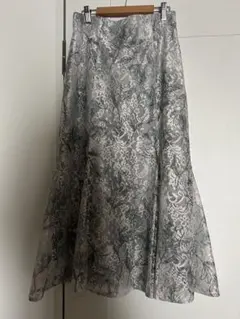 JUSGLITTY レースロングスカートのサムネイル