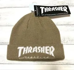 【新品未使用】THRASHER ジュニアサイズ ニット帽