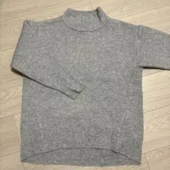 hareiro グレーハイネックニットM