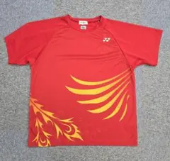 YONEX 日本代表応援ソフトテニス　バドミントンTシャツ Oサイズ