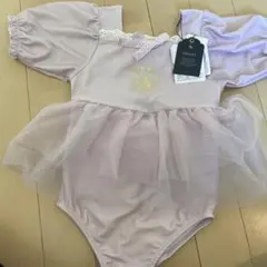 ラプンツェルフリル付きワンピース水着　100