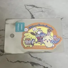 ちいかわ　サンリオ　コラボステッカー うさぎ　ポムポムプリン
