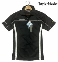 ◆A158新品 テーラーメイドTalorMade Golf ポロシャツ 【M】黒
