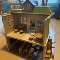 リーメント シルバニア ミニチュア 背景付●温泉 銭湯ガチャ ミニリカちゃん リーメント シルバニア ミニチュア 背景付○温泉 銭湯ガチャ ミニリカ