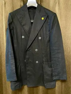 リネン テーラードジャケット