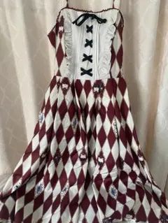 axes kawaii アリス柄 ジャンスカ