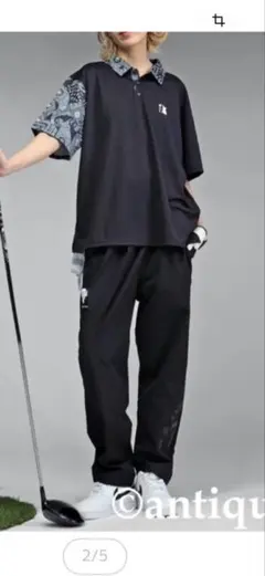 まとめ買いお値引き】アンティカ antiqua ゴルフウェア パンツ LXL
