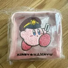 星のカービィ×阪急電車 スクエアメッシュポーチ