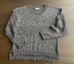 sevendays=sundayウール混ニットセーターミックスカラークルーネック