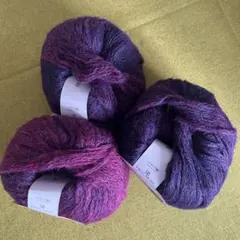 Richmore Alpaca Leggero グラデーション毛糸 3個セット
