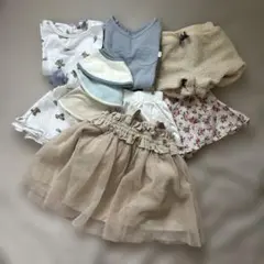 春夏 女の子 petit main babygap 11点まとめ売 70 80