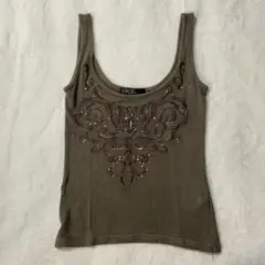 y2k タンクトップ