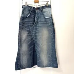 RNA Inc. デニムブルー ロングスカート【 Mサイズ】