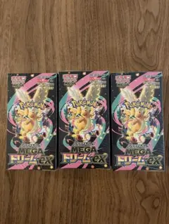 ポケモンカード　MEGAドリームｅｘ　シュリンク付き3BOX