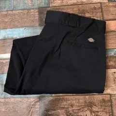 ビンテージ　古着　Dickies ディッキーズ　ワークパンツ　黒　874 定番