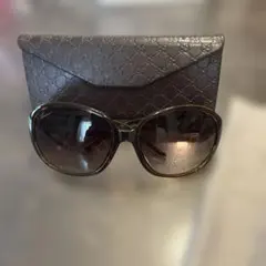 GUCCI グッチ サングラス GG ラインストーン ブラック ゴールド y2k