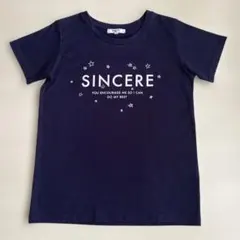 NATURAL BEAUTY BASIC ロゴTシャツ ネイビー Mサイズのサムネイル