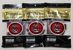 テング ビーフステーキジャーキー ホットペッパー93g 3袋のサムネイル