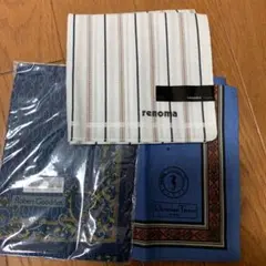 メンズ　ハンカチ　3枚　新品