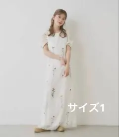 LAVANDA ラバンダ フラワーボウタイワンピース - メルカリ