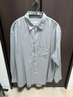 【LIDNM】HICOUNT WASHER TWILL SHIRT sサイズ