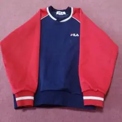 FILA 赤・紺 長袖体操服130