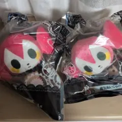 一番くじお菓子の魔女ぬいぐるみ2個セット　魔法少女まどかマギカ