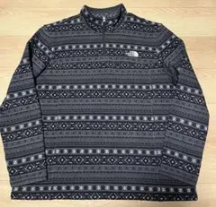 極美品 US the north face 1/4 zip sweater