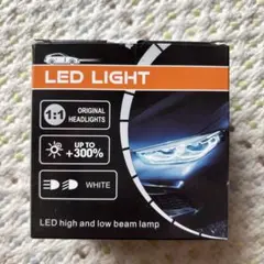 LEDヘッドライト 2個セット ホワイト