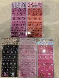 正規品‼️サンリオ　タイルシール5種