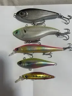 Metal Master 35G バイブレーションルアー5個セット - メルカリ