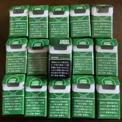 煙草(タバコ)空き箱　LUCKY STRIKE メンソール 30箱+おまけ1箱