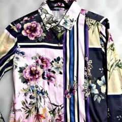 新品2.2万　ナラカミーチェ花柄 ブラウス シャツ NARACAMICIE（ナラカミーチェ） ブラウス シャツ 「NARACAMICIE」花柄
