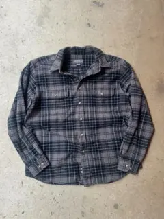 eddie bauer ネルシャツ