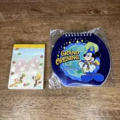 ディズニー メモ帳 ×2個セット